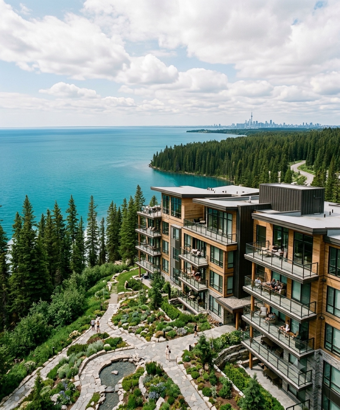 Waterfront residences across the Greater Toronto Area